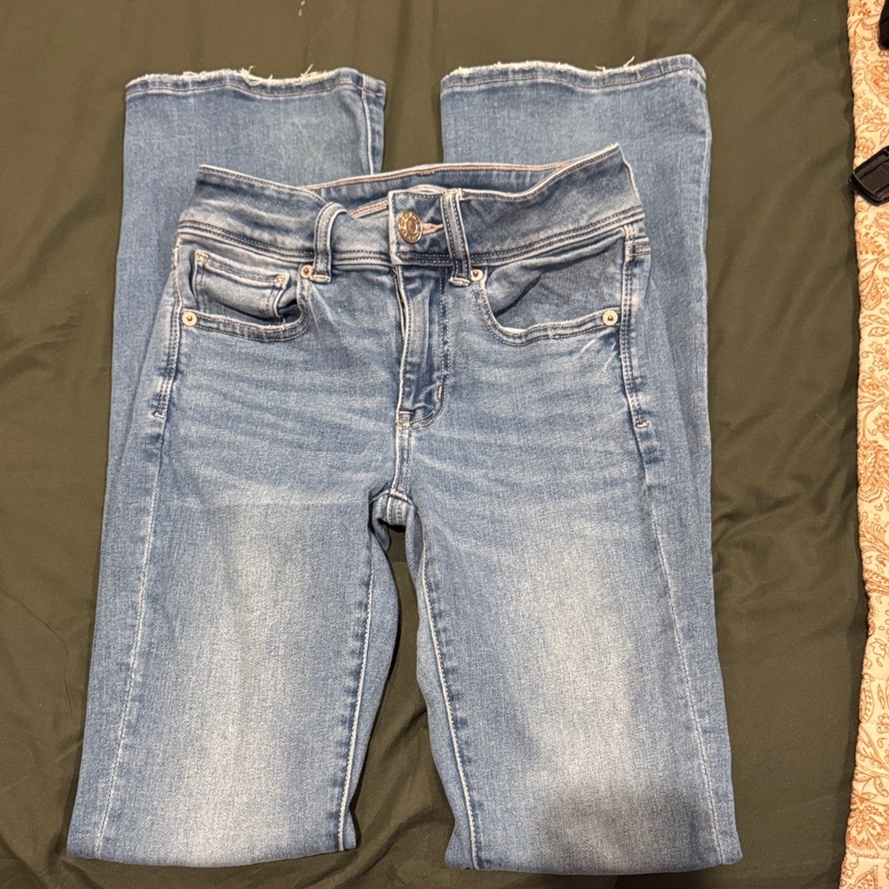 American Eagle Outfitters Light Blue Boot Cut Leg Jeans